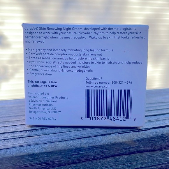 ⚜️CeraVe Skin Renewing Night Time Cream! NWT! - Picture 4 of 5